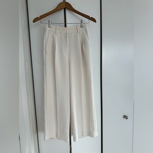 Aritzia, Wilfred Trousers! WHITE, 00, amazing condition